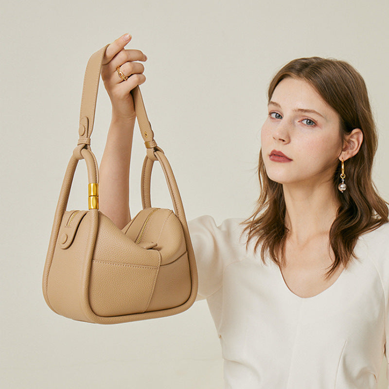 Women’s Full Grain Cowhide Leather Box Bag image 6
