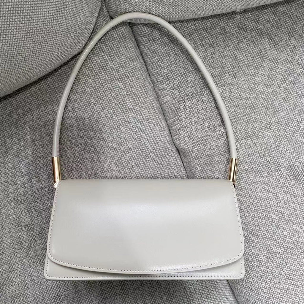 Women’s Genuine Leather Baguette Shoulder Bag image 7
