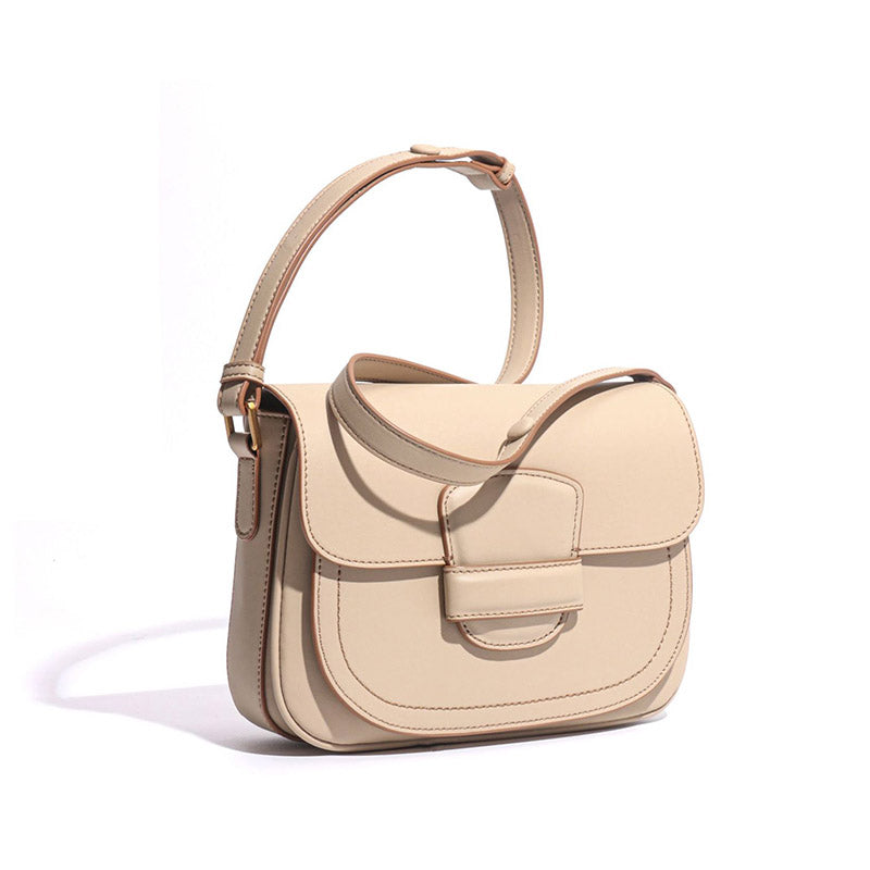 Women’s Genuine Leather Crossbody Saddle Bag image 2