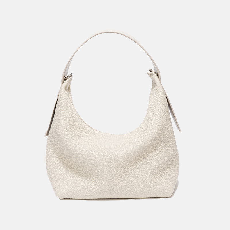 Women’s Genuine Leather Magnetic Closure Shoulder Crossbody Bag In Minimalist image 9