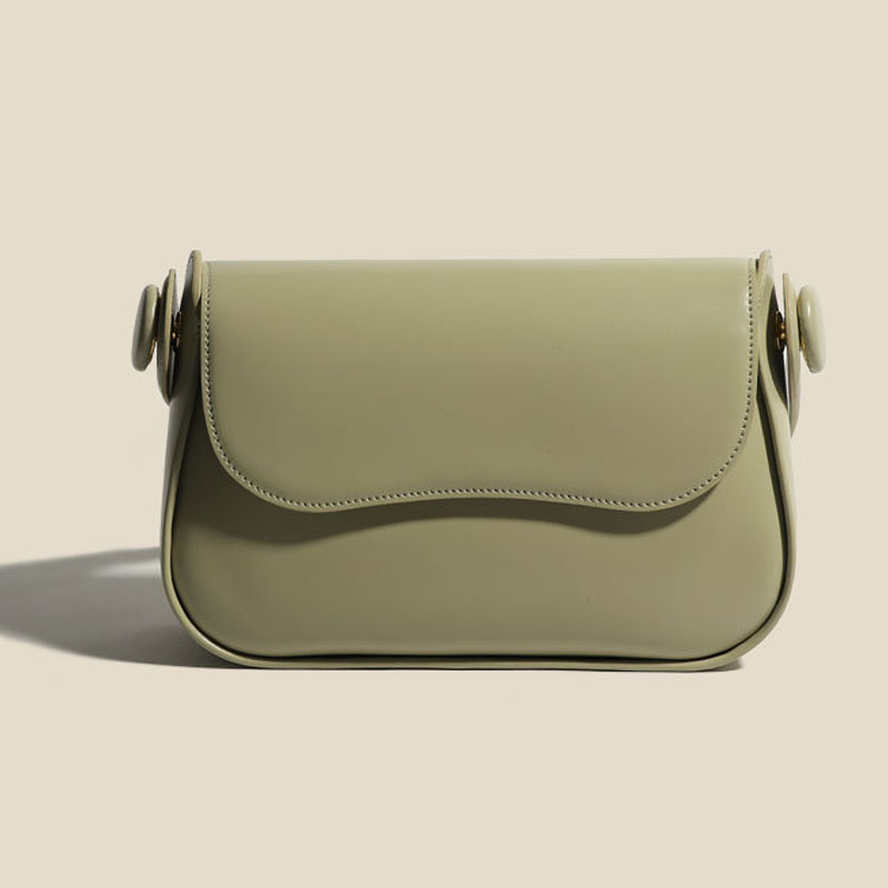Women’s Genuine Leather Minimalist Crossbody Baguette Bags image 2