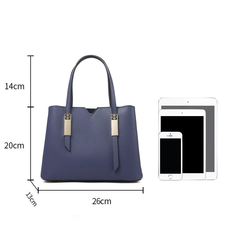 Women’s Genuine Leather Vintage Magnetic Buckle Crossbody Duchess Handbag image 6