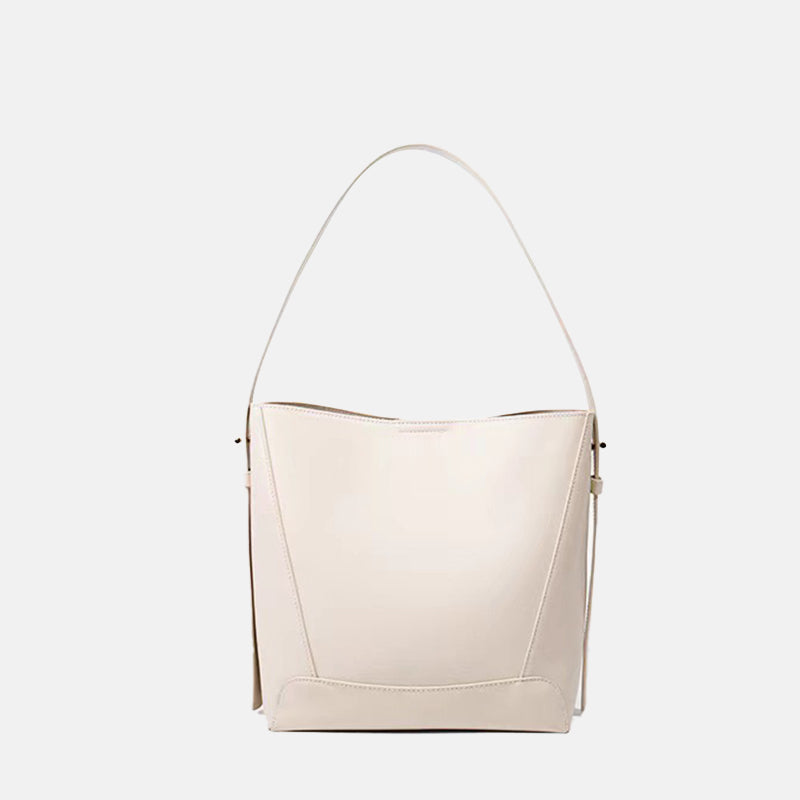 Women’s Large Capacity Leather Bucket Bag image 7