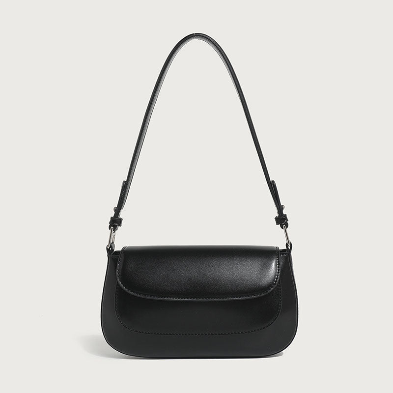 Women’s Microfiber Leather Magnetic Closure Shoulder Bag image 5
