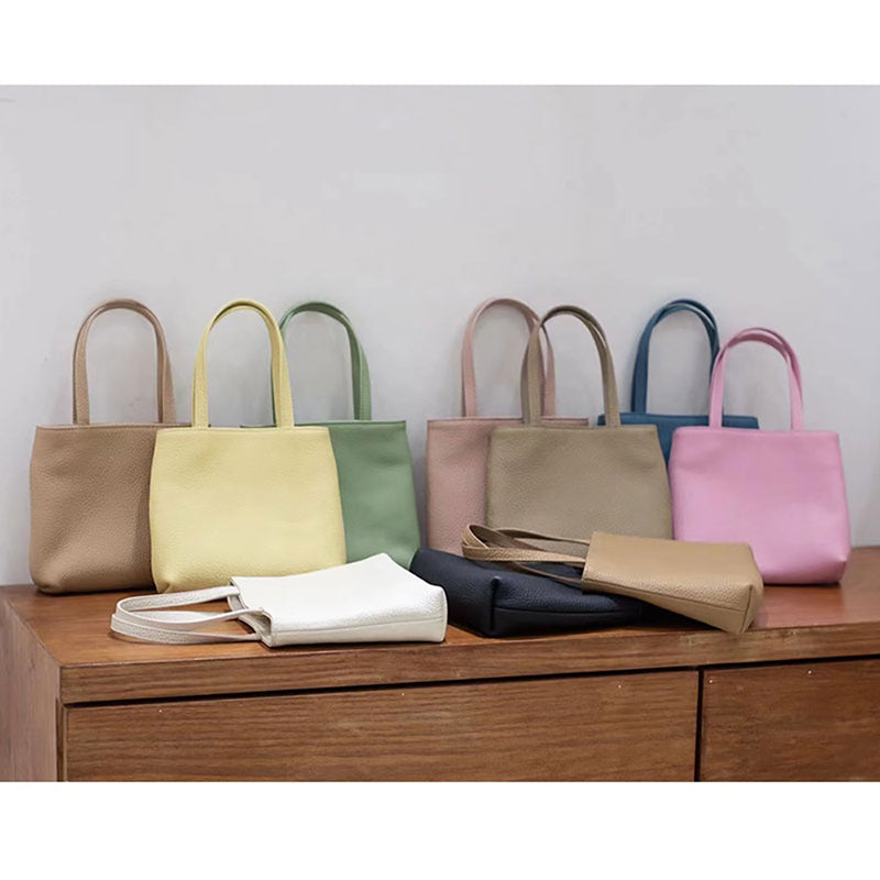 Women’s Mini Chain Crossbody Tote Bag in Genuine Leather image 5