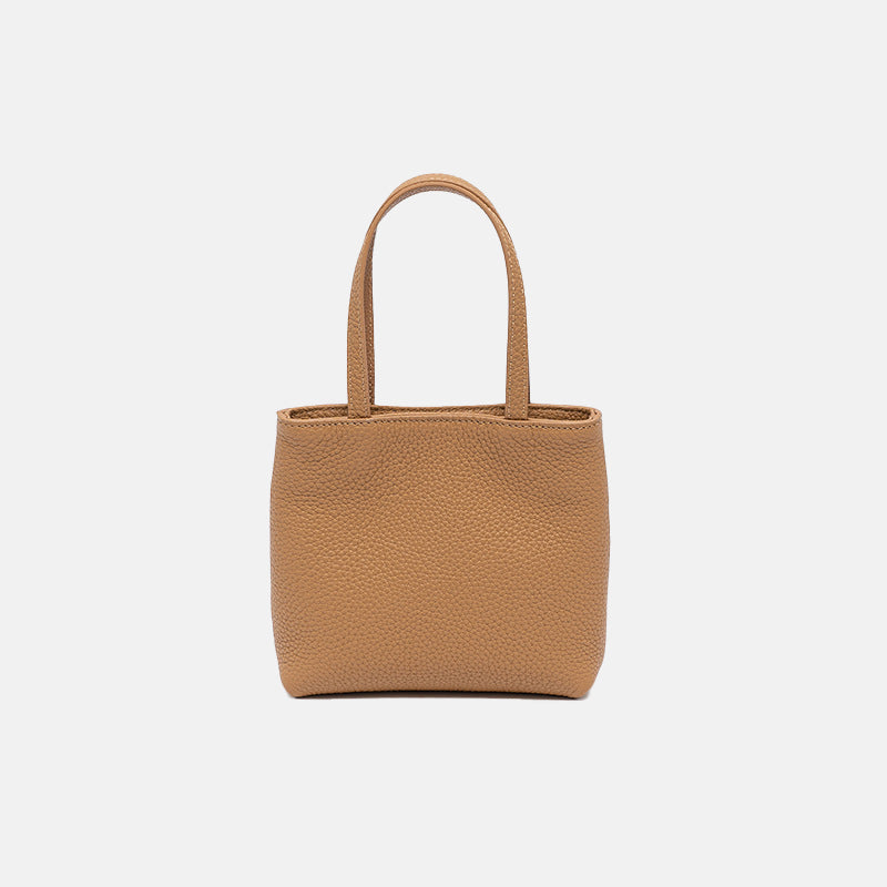 Women’s Mini Chain Crossbody Tote Bag in Genuine Leather image 9
