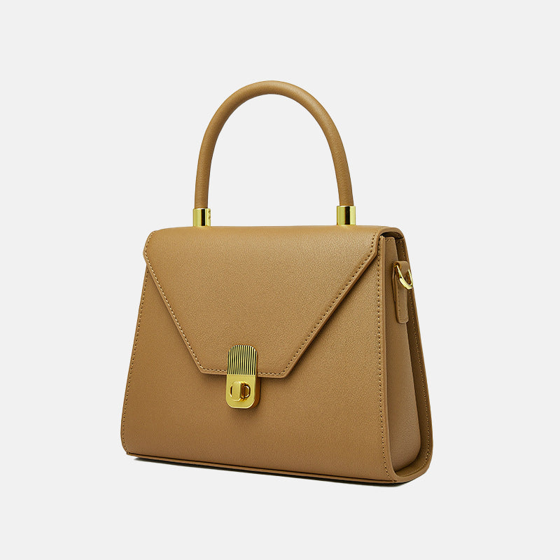 Women’s Minimalism Envelope Flap Handbag in Genuine Leather image 4