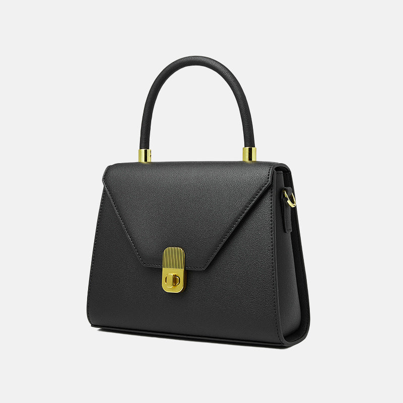 Women’s Minimalism Envelope Flap Handbag in Genuine Leather image 3