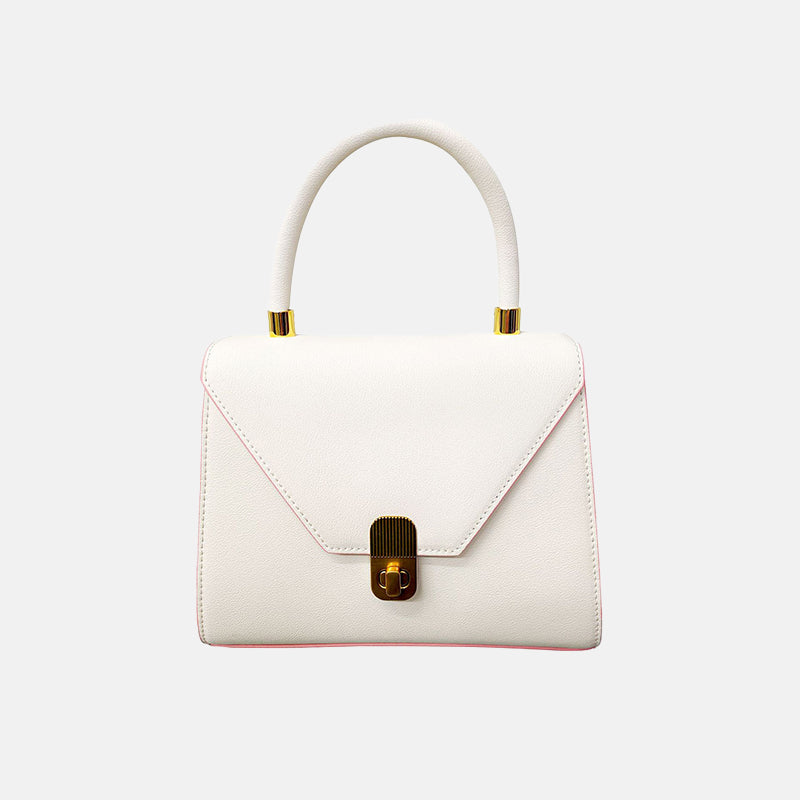 Women’s Minimalism Envelope Flap Handbag in Genuine Leather image 2