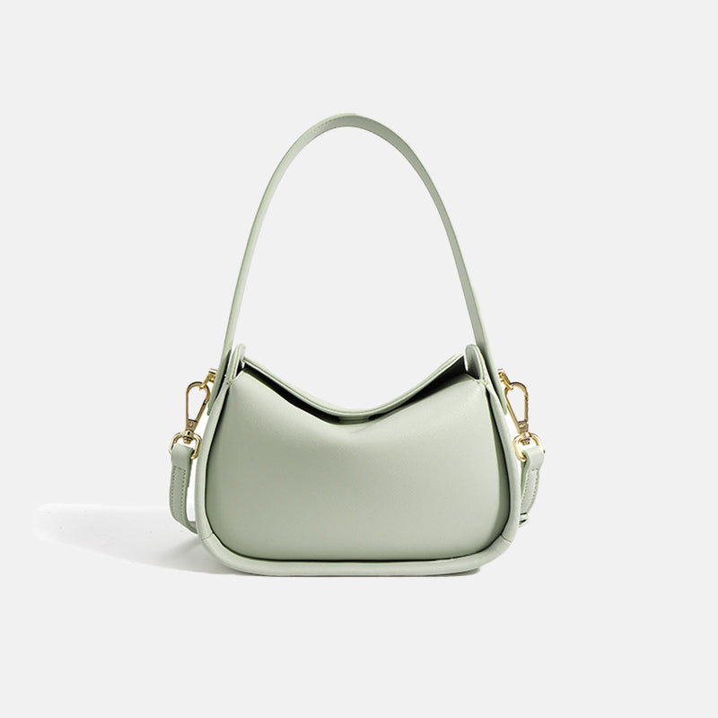 Women’s Minimalist Genuine Leather Crossbody Shoulder Bag image 5