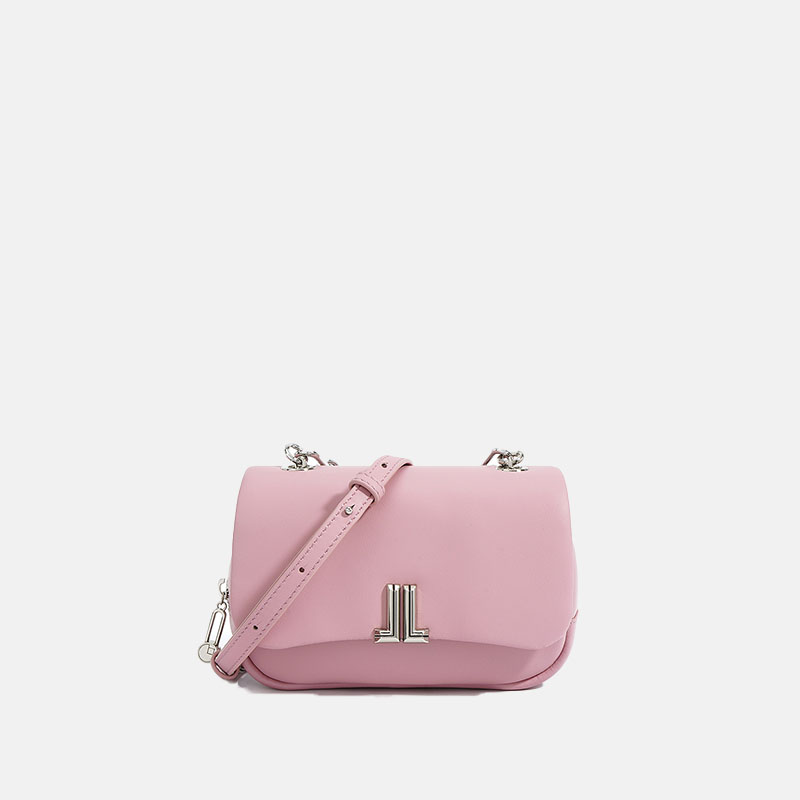 Women’s Minimalist Genuine Leather Magnetic Clasp Shoulder Crossbody Chain Handle Bags image 8