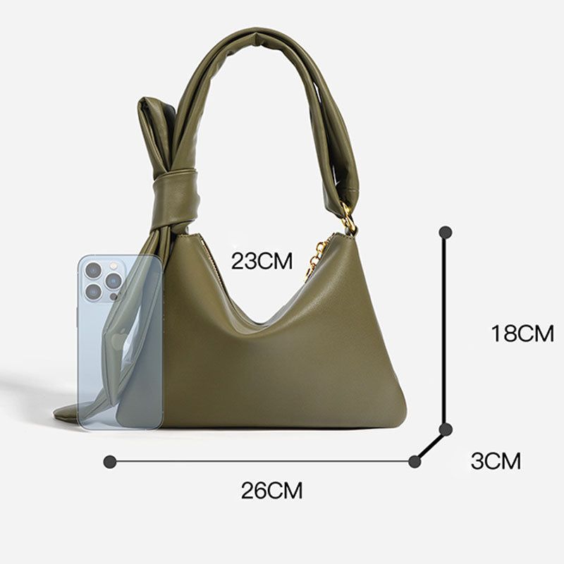 Women’s Minimalist Leather Shoulder Bag image 4