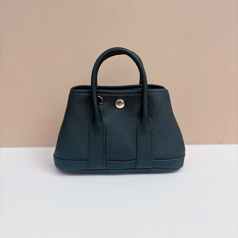 Women’s Minimalist Top-Grain Leather Tote Bag image 2