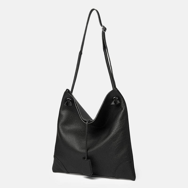Women’s Shoulder Tote Bag In Genuine Leather image 5