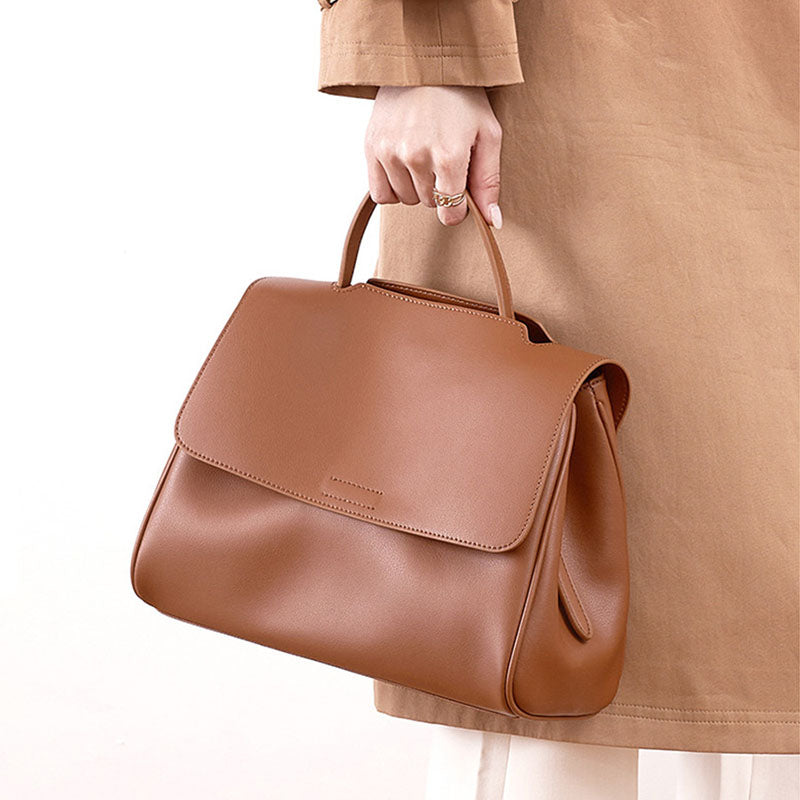 Women’s Vintage Genuine Leather Crossbody  Shoulder Bag image 5