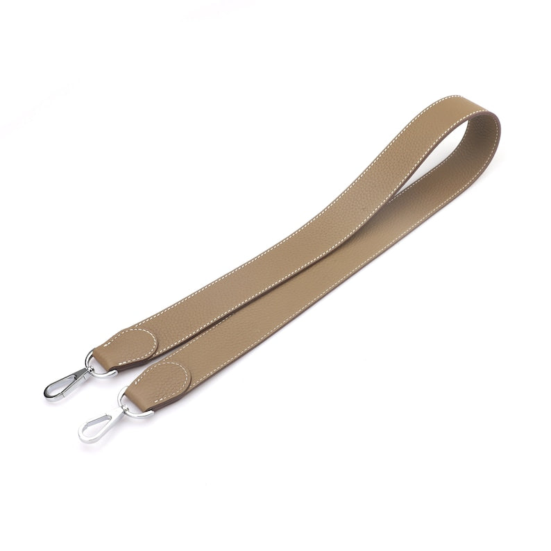 Hermès Style Togo Leather Bandoulière (38mm Wide): Compatible Shoulder Strap Replacement for Kelly Bag