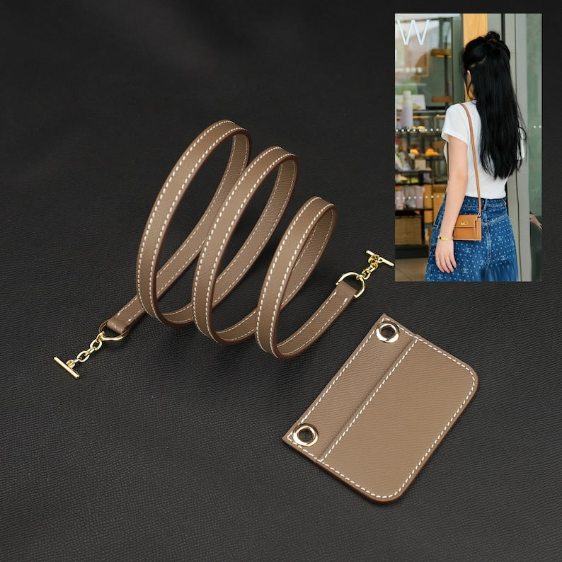 New design insert with wallet strap for Kelly Pocket Compact Wallet Epsom