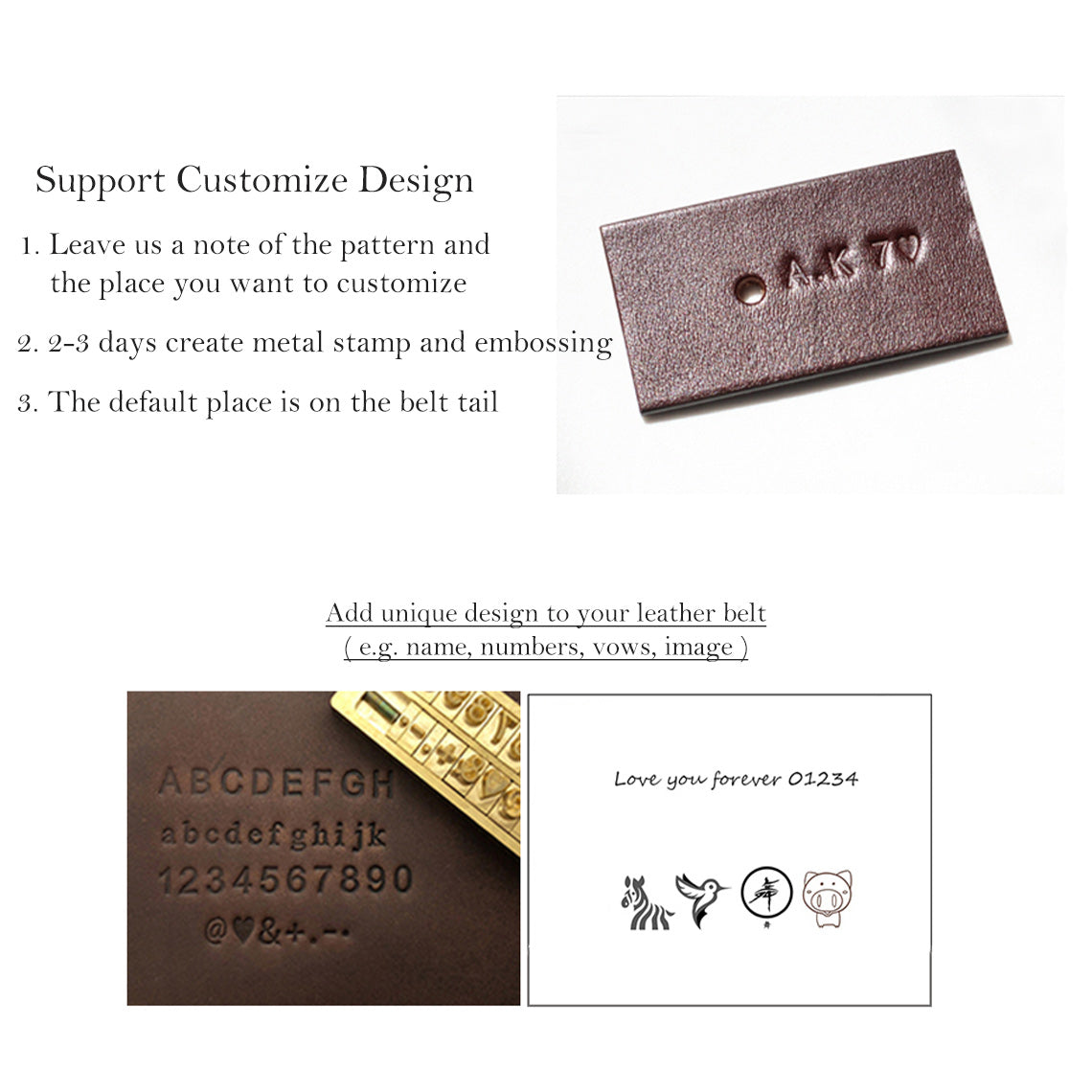 Wirkin® Full Grain Leather Distressed Belt DIY Kit