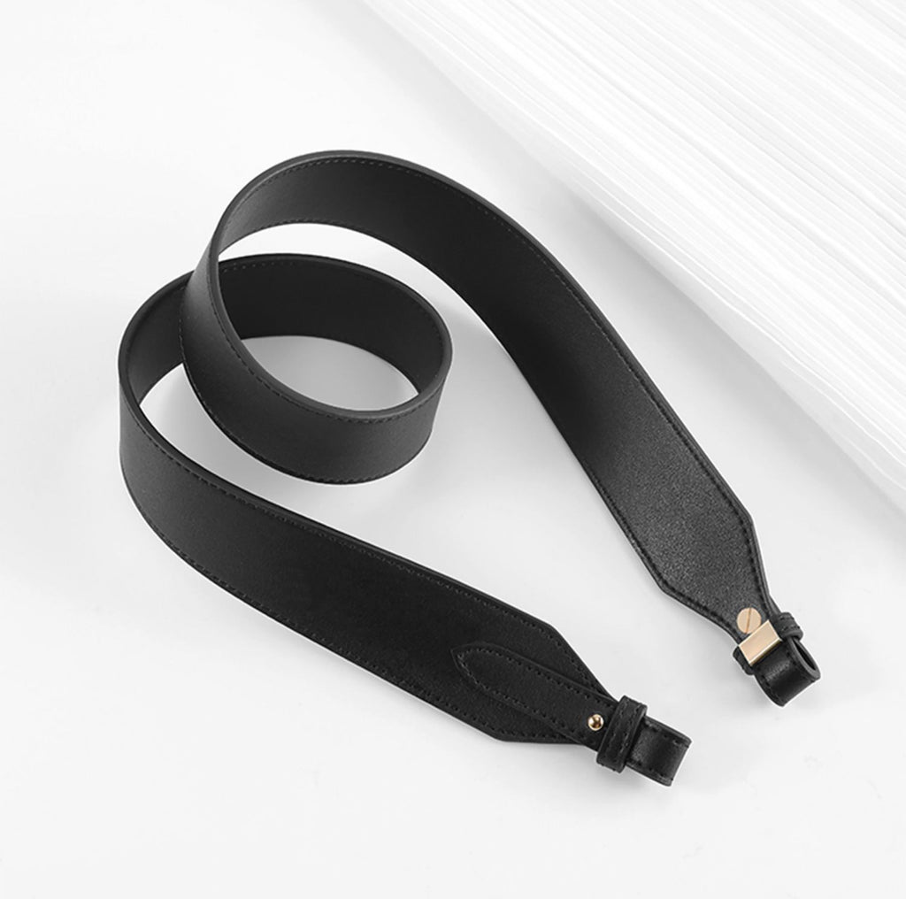 Handmade Genuine Leather Shoulder Strap for Shoulder & Crossbody Bags, 3.8cm Wide, Custom Length, Comfortable & Durable, Perfect Replacement Strap for Women's Bags