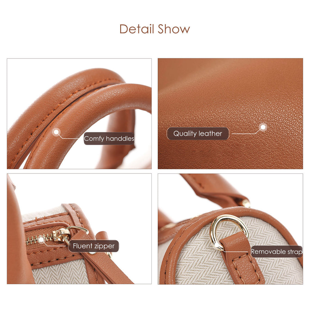 Wirkin® Leather Dustbag Recycle Boston Bag DIY Kit