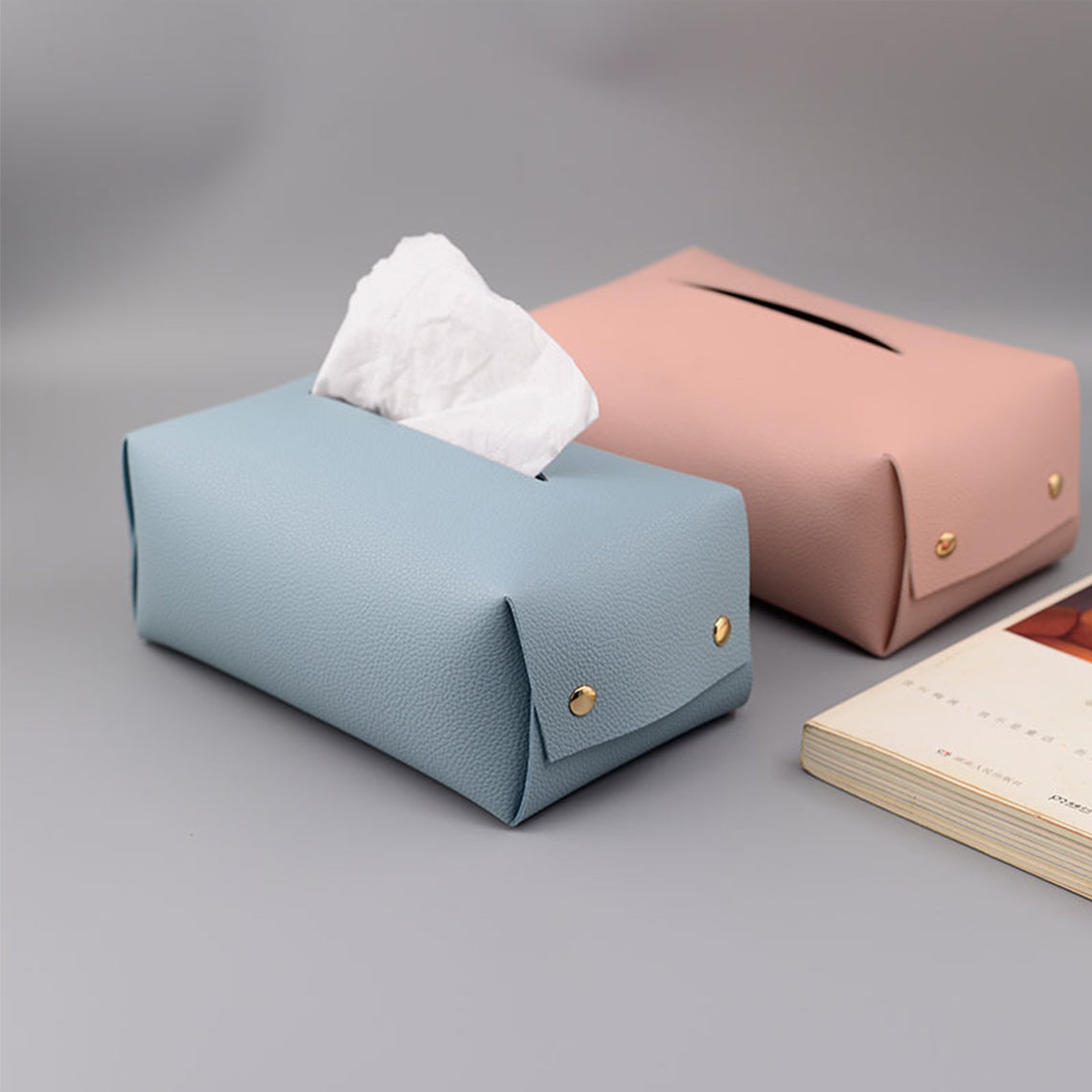 Wirkin® Leather Handmade Tissue Box