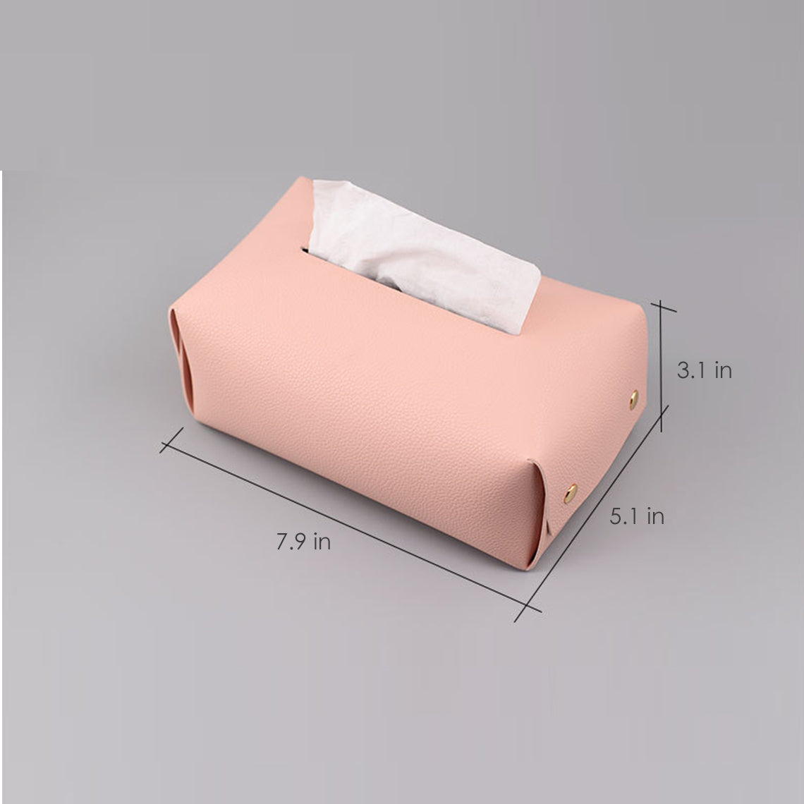 Wirkin® Leather Handmade Tissue Box