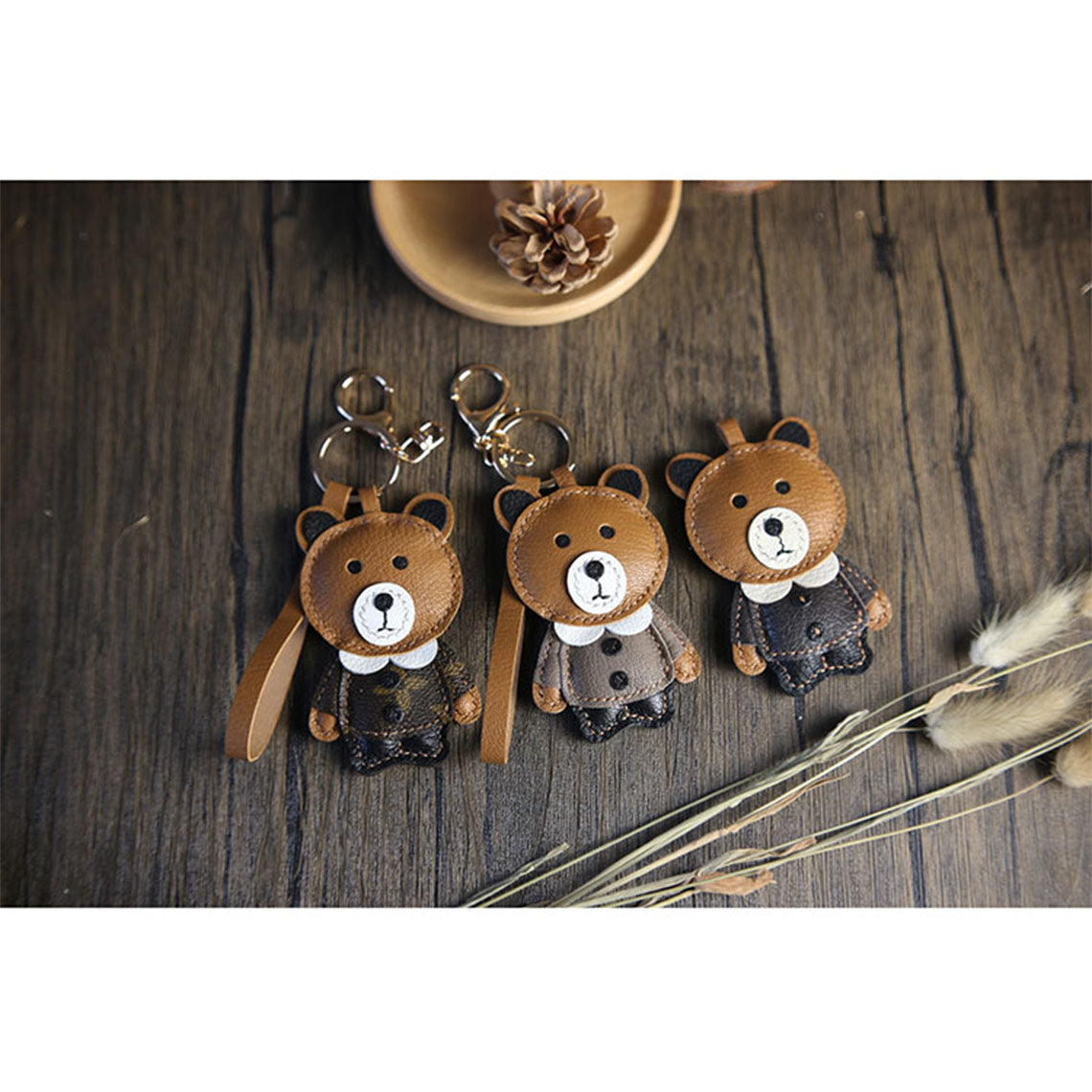 Brown Bear DIY Keychain Craft Making Kits | DIY Sewing Kits for Beginners - Wirkin™
