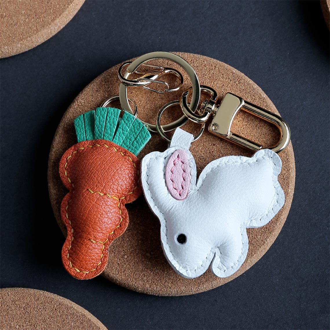 DIY Leather Keychain Making Kit for Beginners | How to Make a Leather Keychain - Wirkin™ DIY Leathercrafts