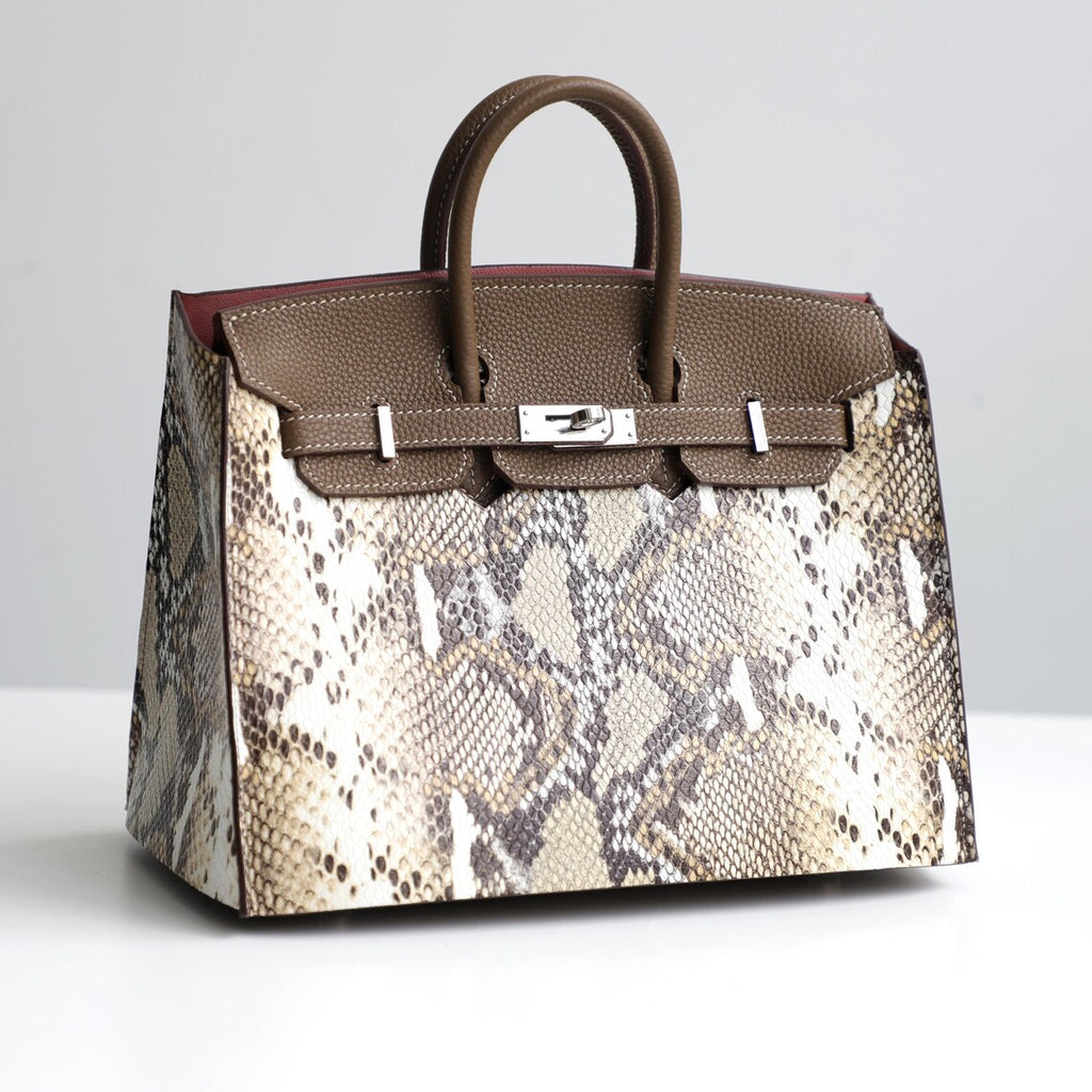 Embossed Leather Birkin Cover: Customizable Crocodile, Python, Ostrich Textures