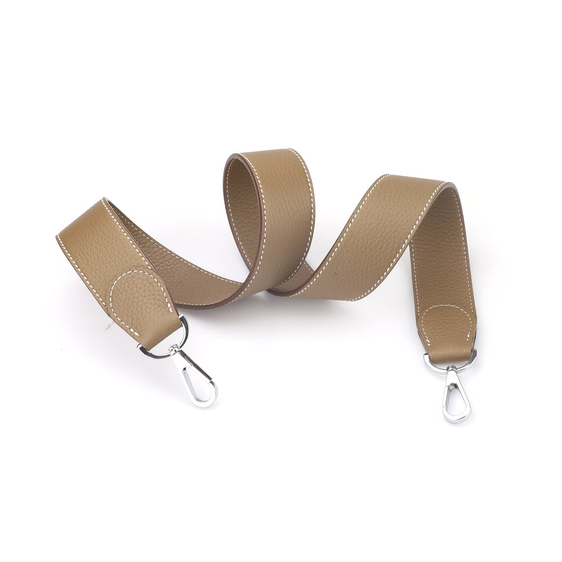 Hermès Style Togo Leather Bandoulière (38mm Wide): Compatible Shoulder Strap Replacement for Kelly Bag