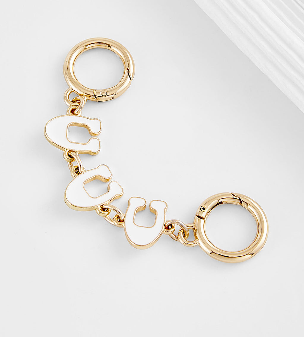 Premium Metal "C" Shaped Extension Chain for Bags – 13.6cm Length, 2cm Width, Stylish and Durable Bag Accessory