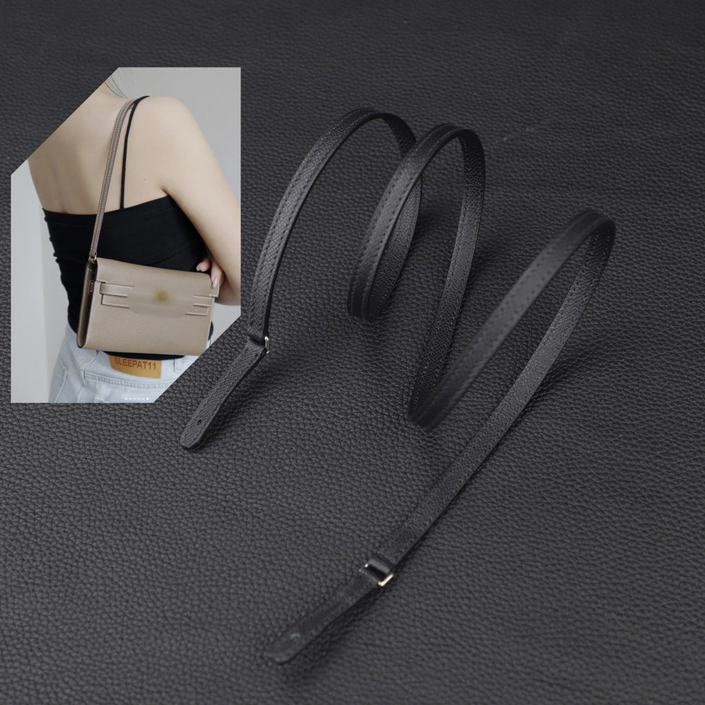 Epsom Leather Shoulder Strap for Kelly/Constance To Go Wallet (10mm)