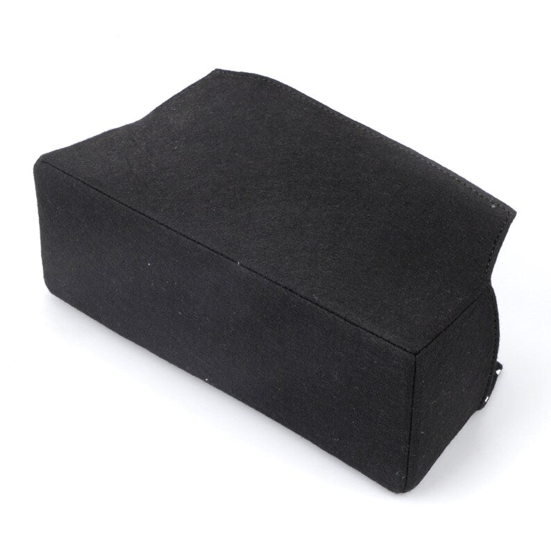 Felt Bag Organizer: Polka Dot Cotton Liner, Bolide Bag Insert
