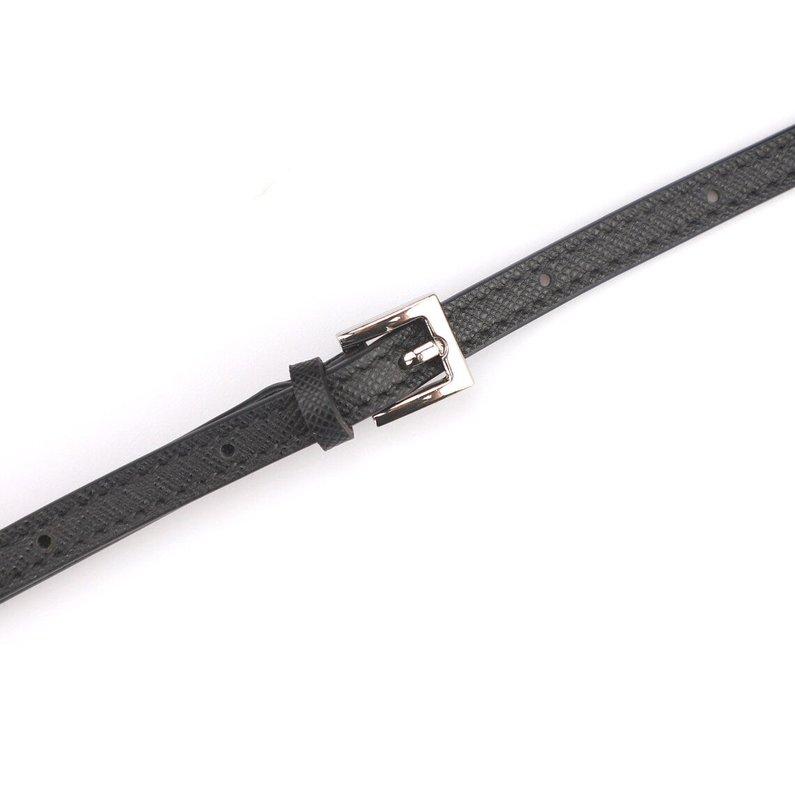 Hermès Style Cross-Grain Leather Adjustable Bandoulière (10mm Ultra-Slim): Replacement Crossbody Strap for Mini Bags