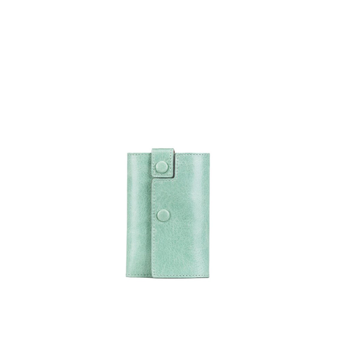 Real Leather Slim Wallet Purse Credit Card Holder in Green - Wirkin™