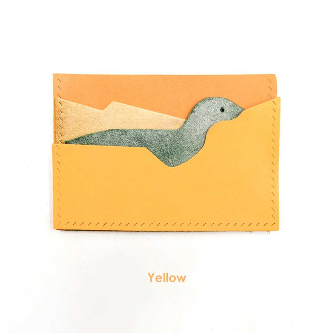 Brighton leather card holder | DIY leather card holder kit | Wirkin™
