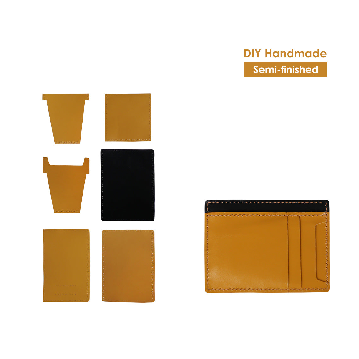DIY Leather Wallet Kit | Make Your Own Leather Card Wallet with Wirkin™ Leather DIY Kits - Wirkin™