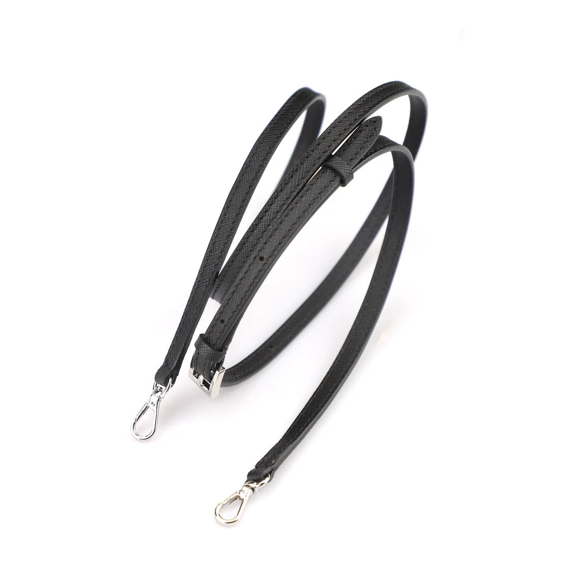 Hermès Style Cross-Grain Leather Adjustable Bandoulière (10mm Ultra-Slim): Replacement Crossbody Strap for Mini Bags