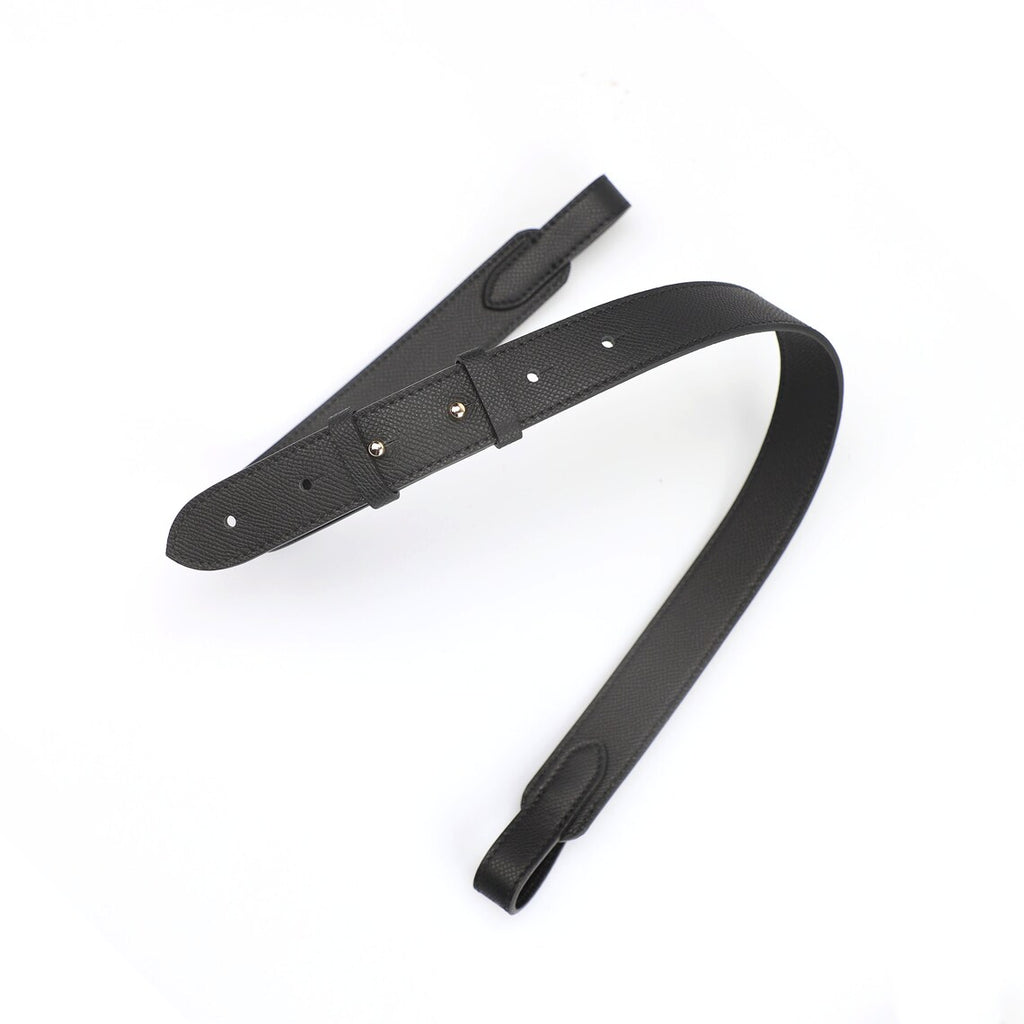 Hermès Style Adjustable Bandoulière (30mm Wide): Epsom Leather Shoulder/Crossbody Strap for Picotin & Lindy Bags