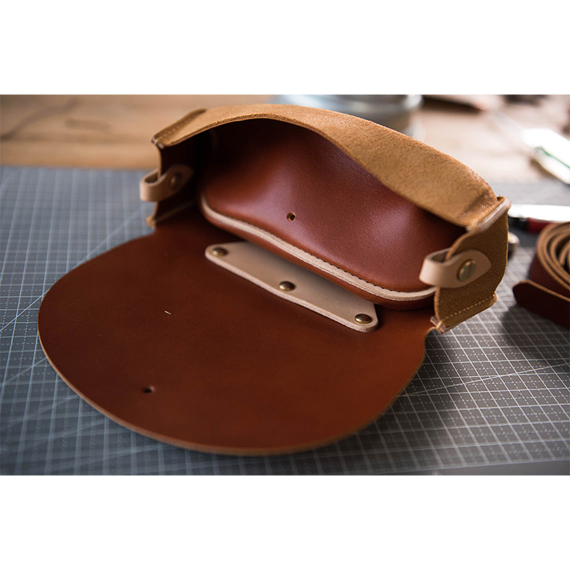Italian Vegetable Tanned Leather Bag | DIY Crossbody Bag Kit Real Leathercrafts - Wirkin™