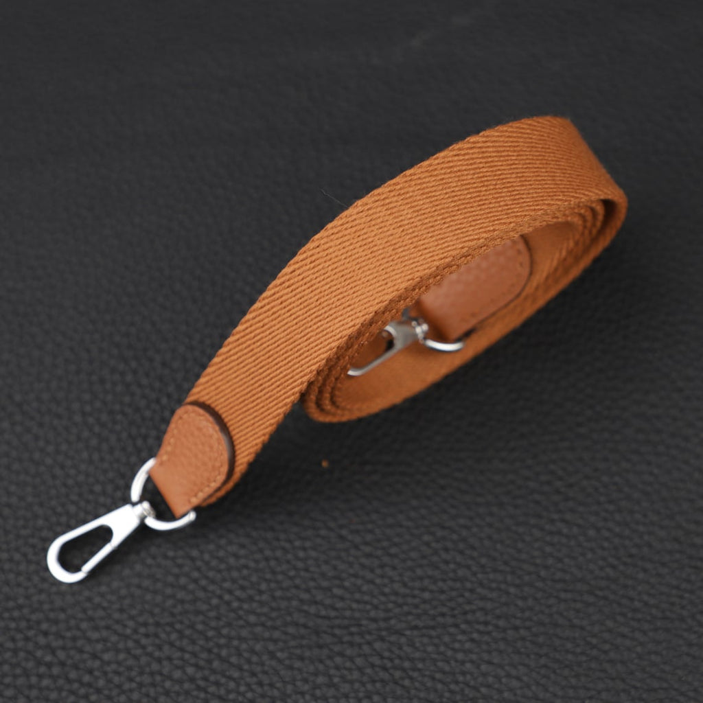 Gold Canvas Bag Strap (25mm) - Fits Evelyne TPM, Picotin, Mini Kelly II