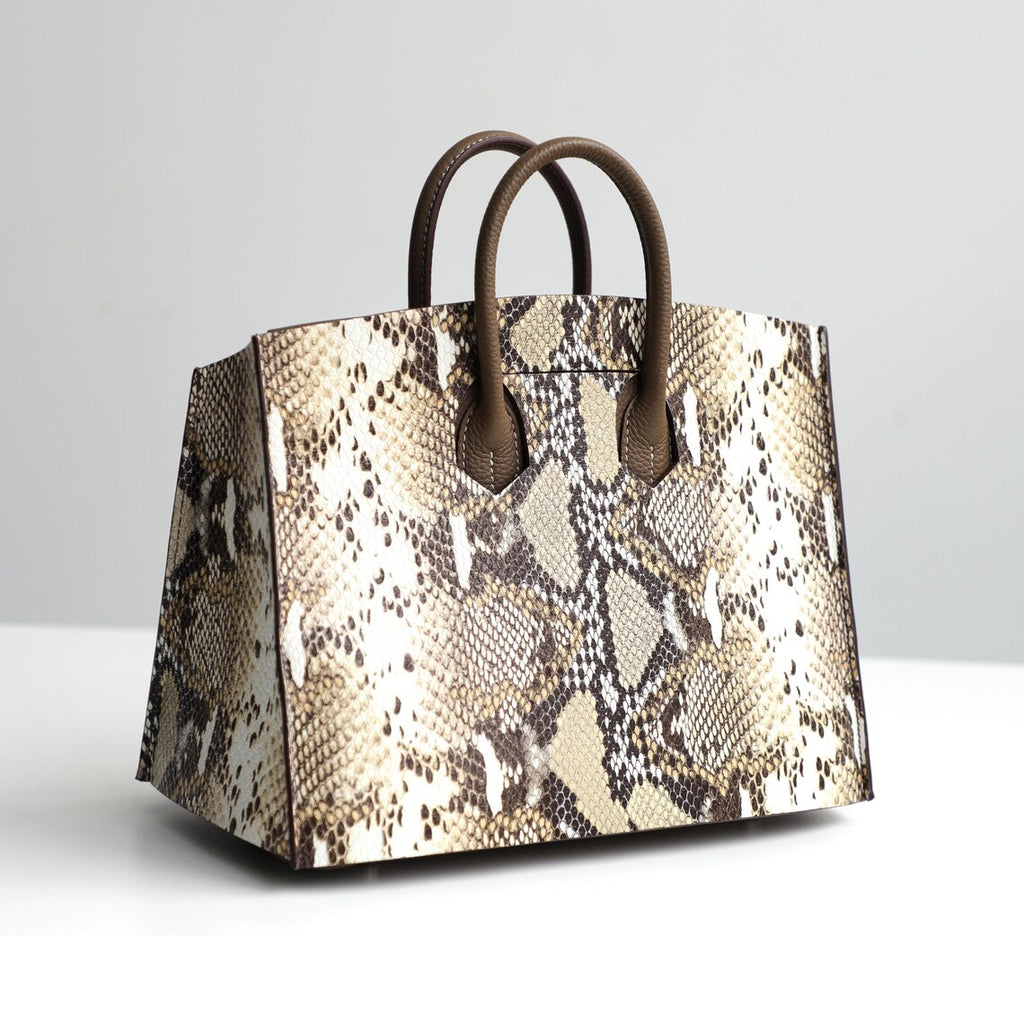 Embossed Leather Birkin Cover: Customizable Crocodile, Python, Ostrich Textures