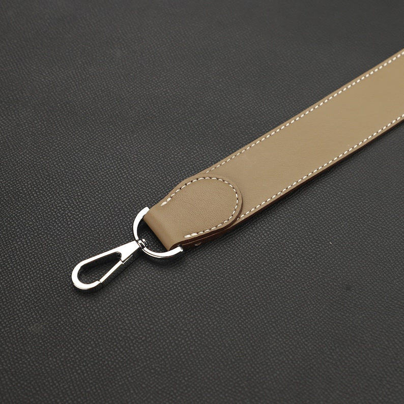 Hermès Style Swift Leather Bandoulière (38mm Wide): Compatible Shoulder Strap Replacement for Kelly Bags