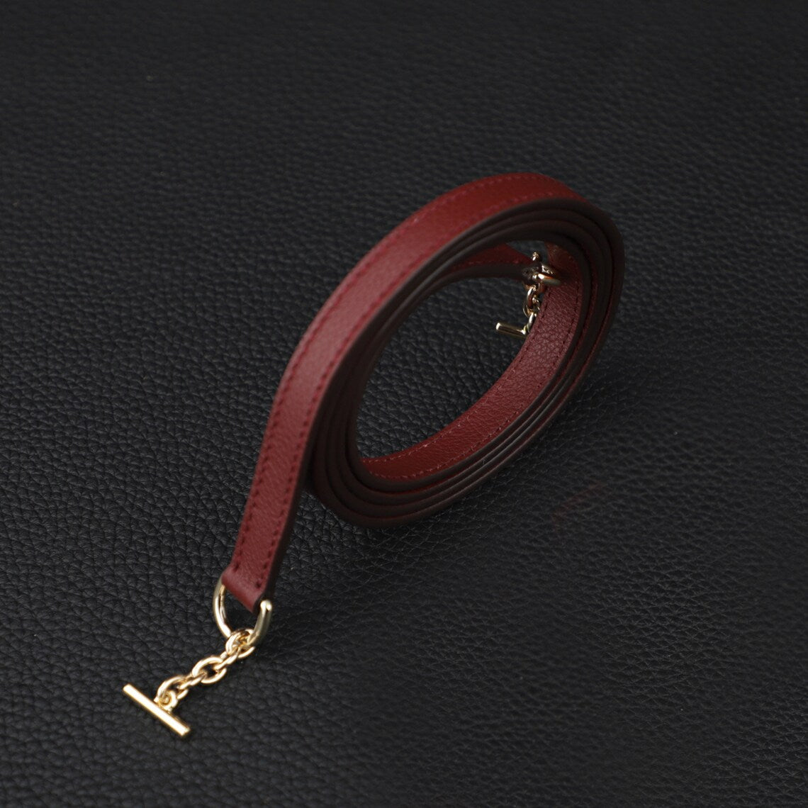 Custom Leather Shoulder Strap: Epsom, Evercolor, Togo, Swift Leather