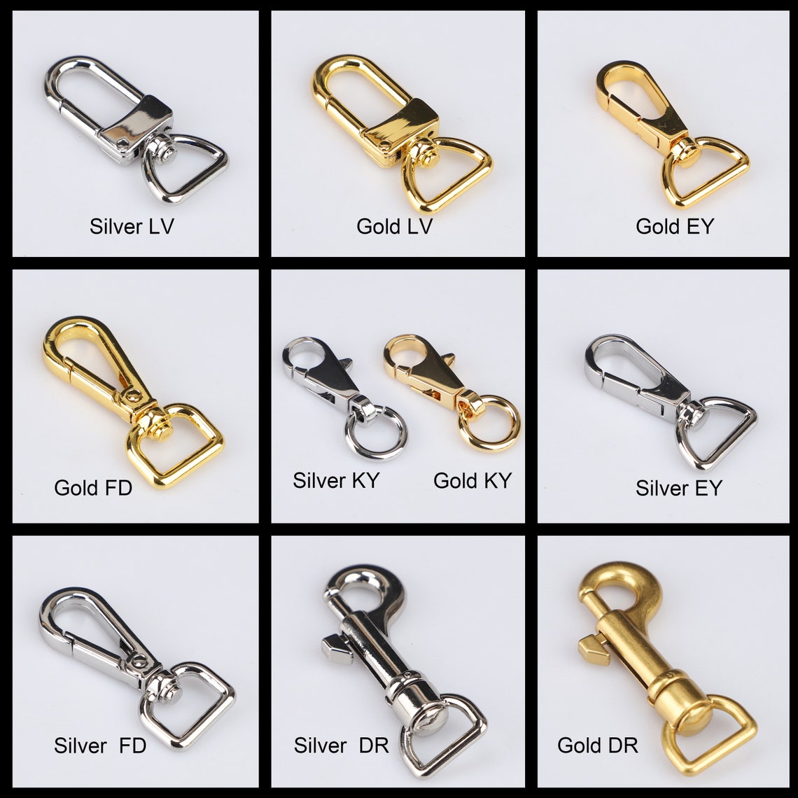 Hermès Style Black Togo Leather Adjustable Bandoulière (18mm Slim): Compatible Crossbody/Shoulder Strap