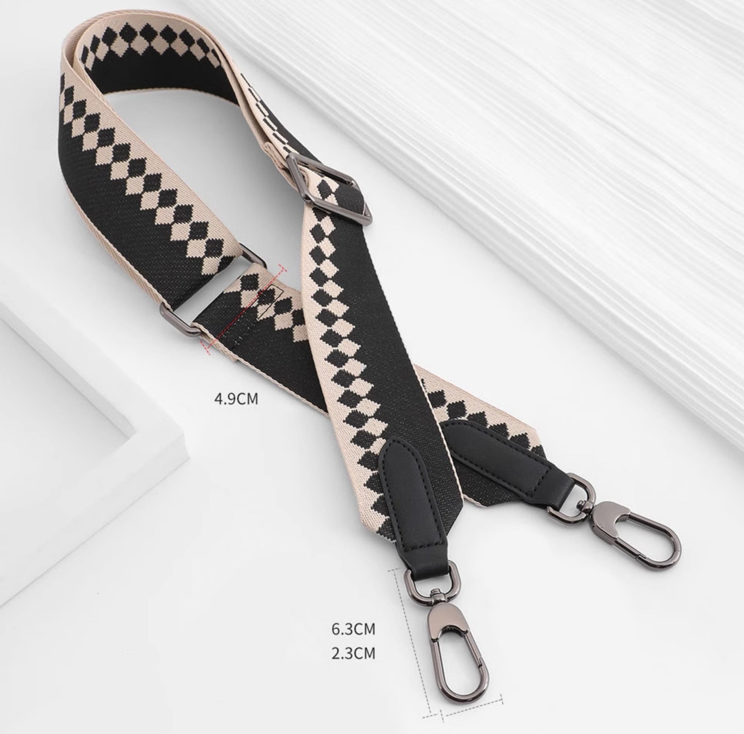 5cm Travel Bag Canvas Shoulder Strap, Adjustable Length,Shoulder bag strap,Guitar strap