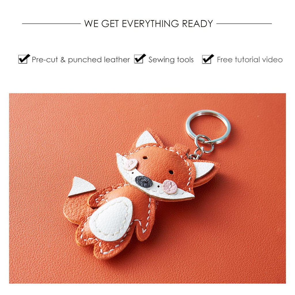 DIY Keychain Kits | Handmade Leather Keychain Bag Accessory - Wirkin™