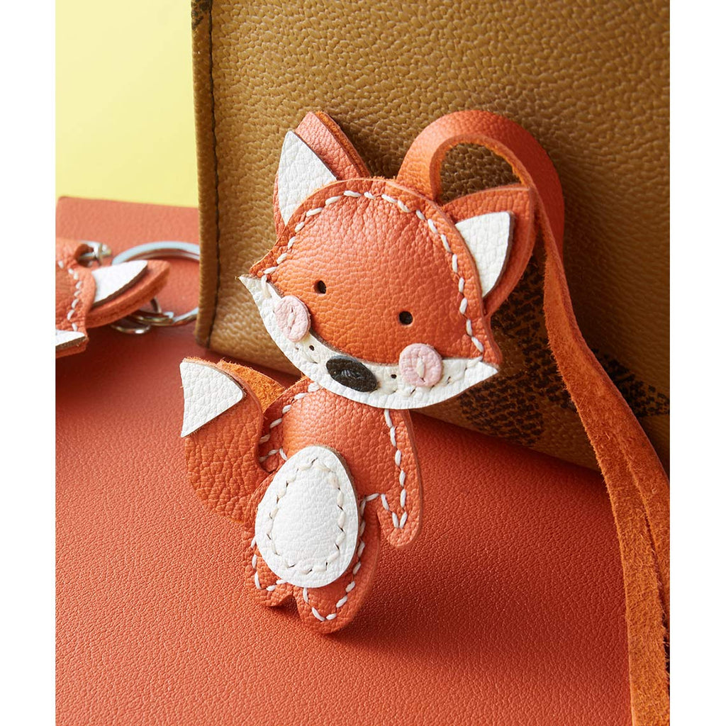 Handmade Fox Charm | Leather Charm DIY Kits for Beginners - Wirkin™