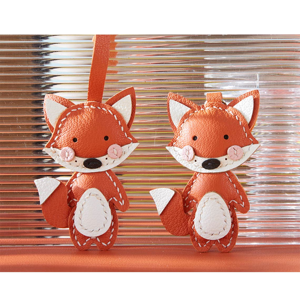 Handmade Fox Charm | Leather Charm DIY Kits for Beginners - Wirkin™