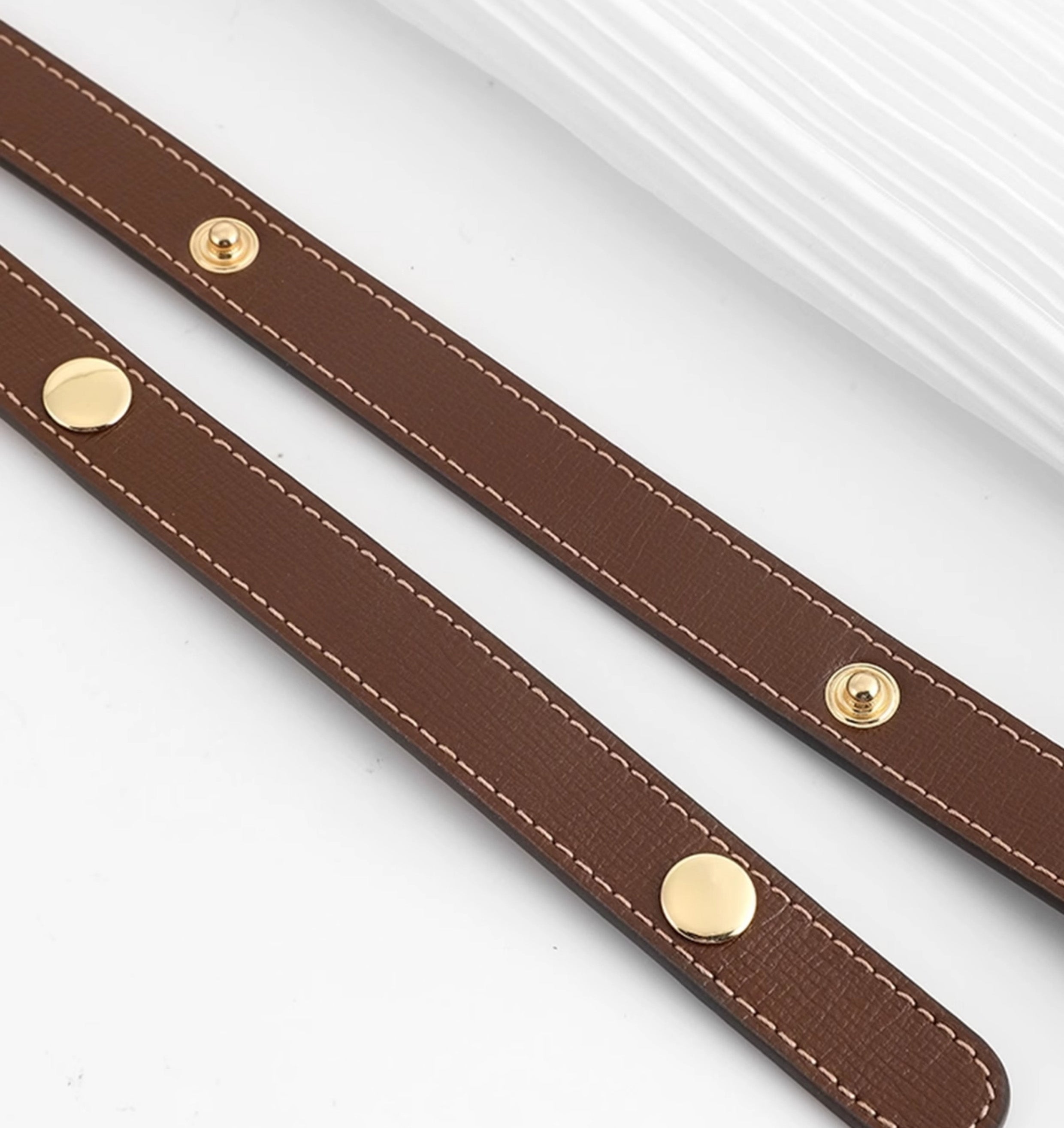 Horsebit 1955 bag leather shoulder strap, women's crossbody bag replacement strap, underarm bag shoulder strap